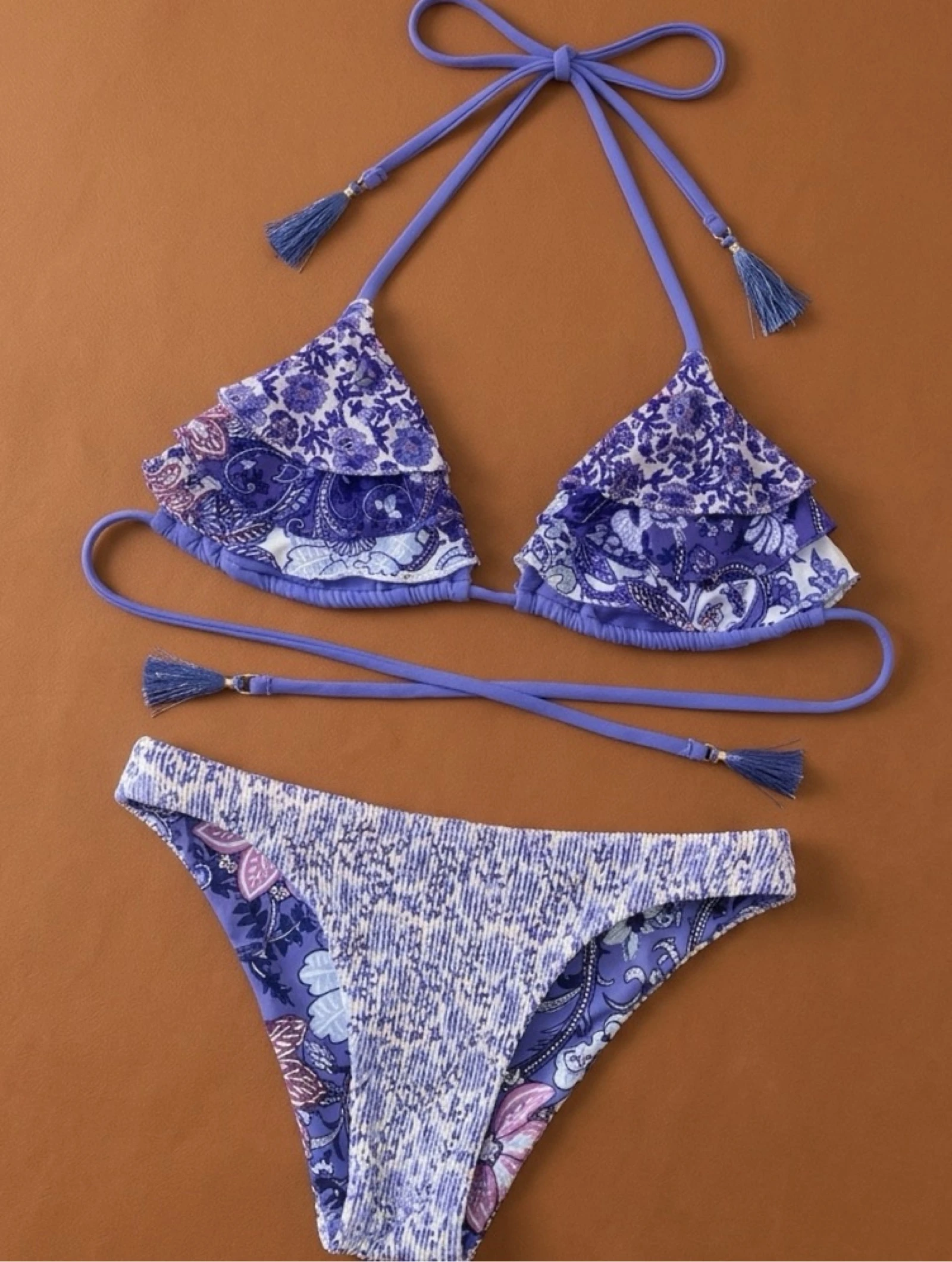 Bikini Reversible Women's Secret - Estilo Boho / Étnico talla M